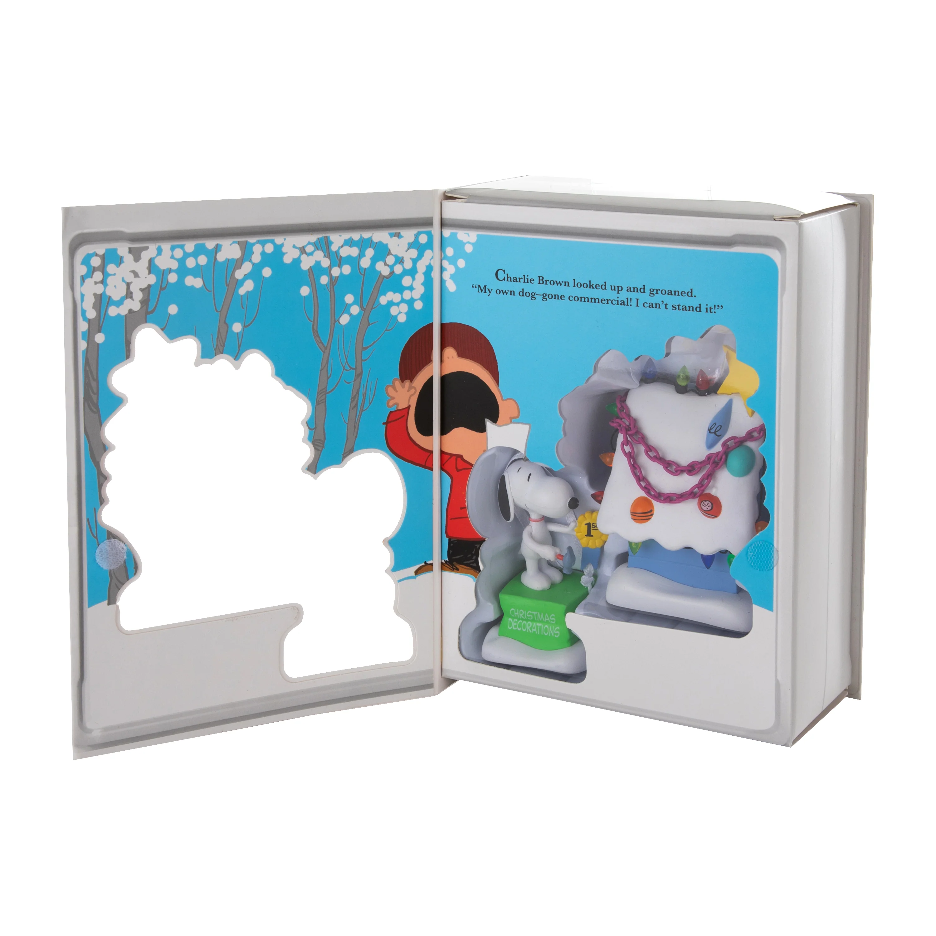 Storied Moments PEANUTS™ Ornaments - Set of 2 - SNOOPY & Doghouse - Image 6
