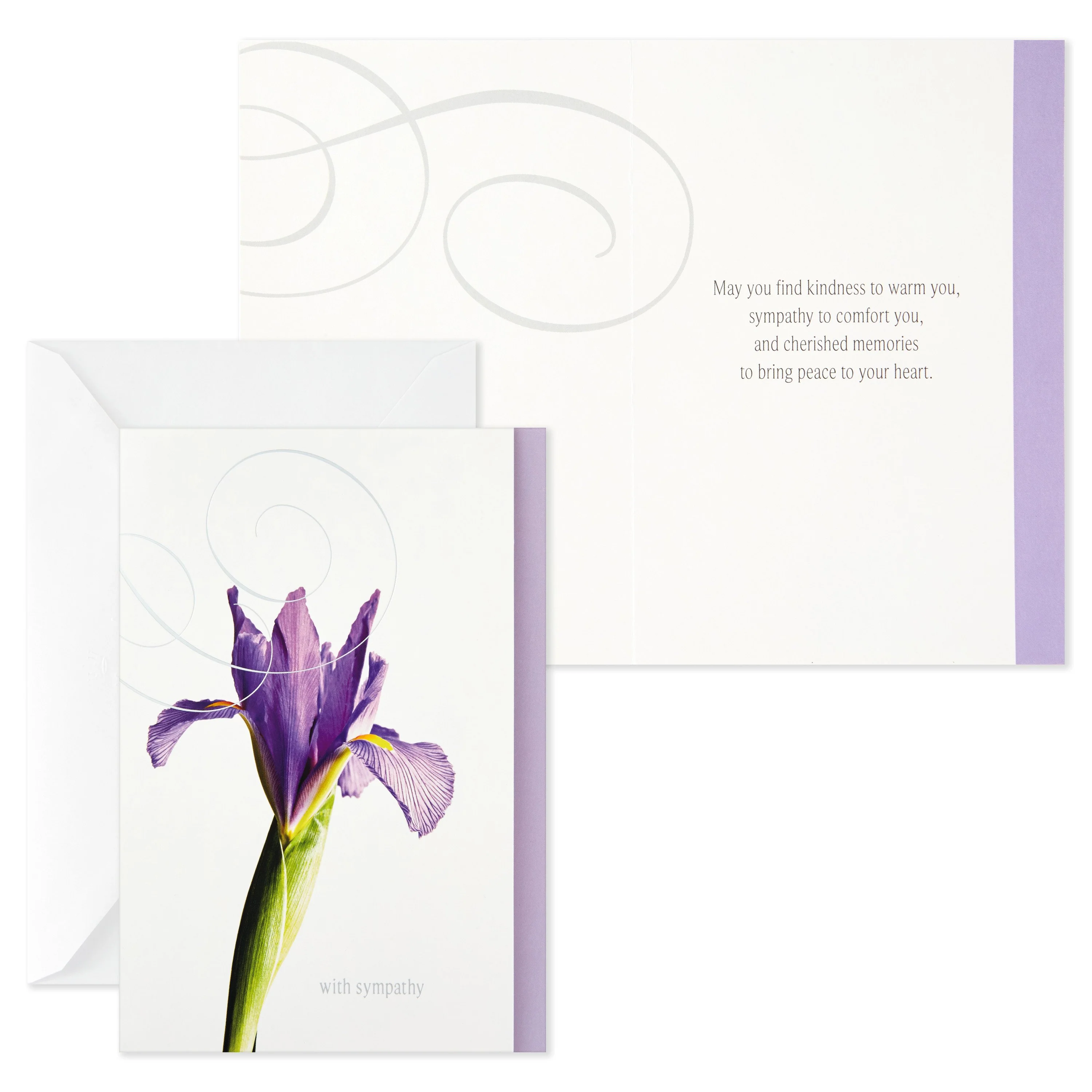 Sympathy Cards - Pack of 12 in 4 Photographic Floral Designs - Image 6