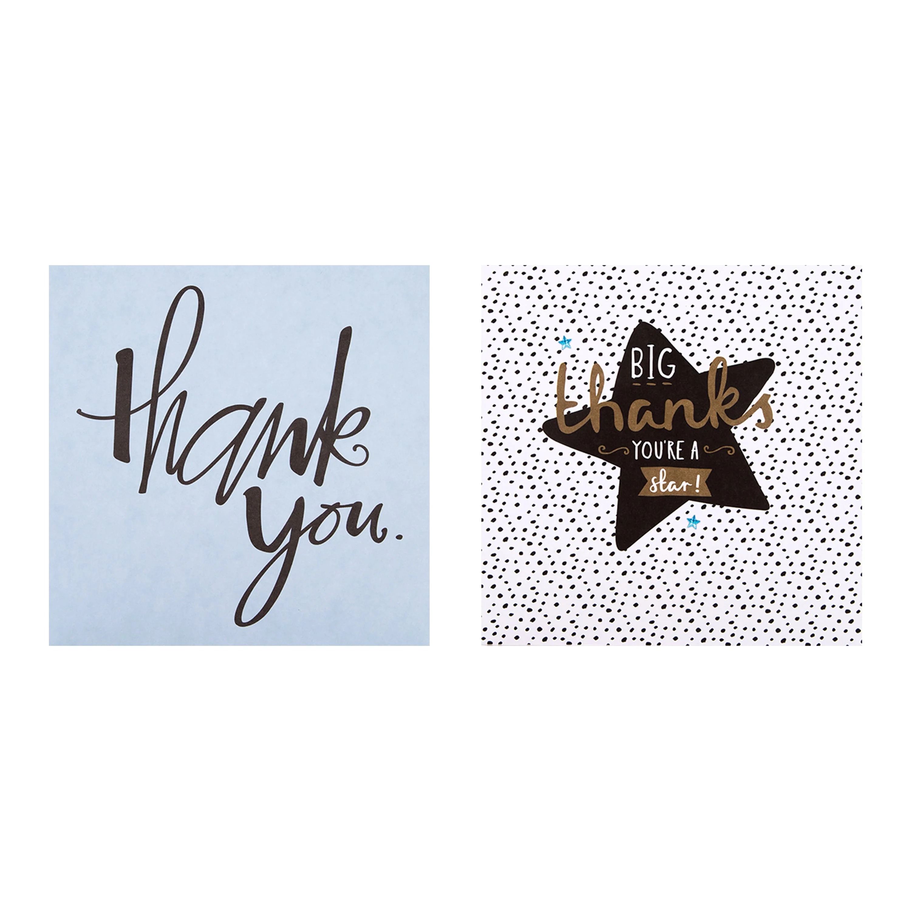 Thank You Cards - Multipack of 10 in 5 Contemporary Designs - Image 5