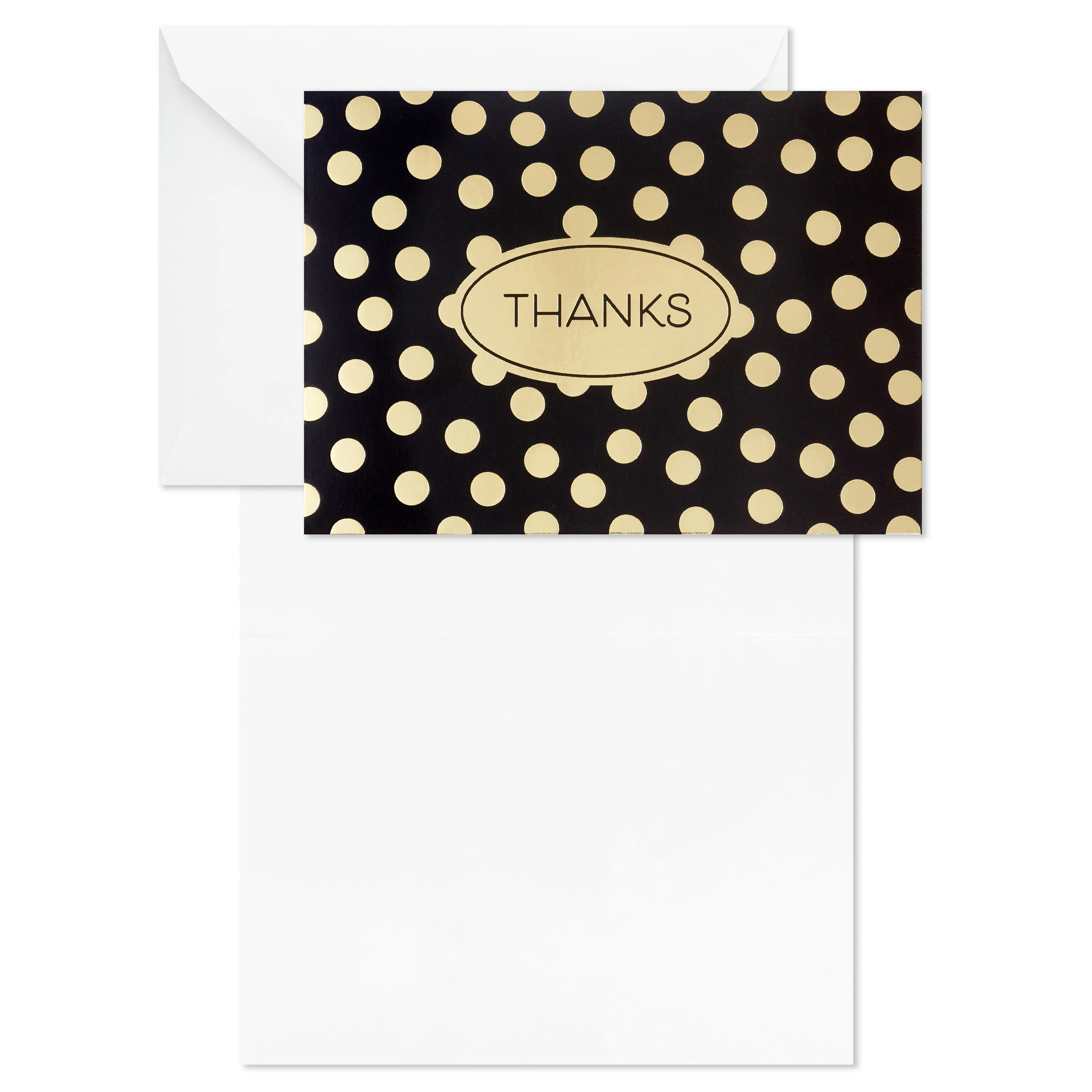 Thank You Cards Multipack - Pack of 40 in 4 Gold Foil Designs - Image 5