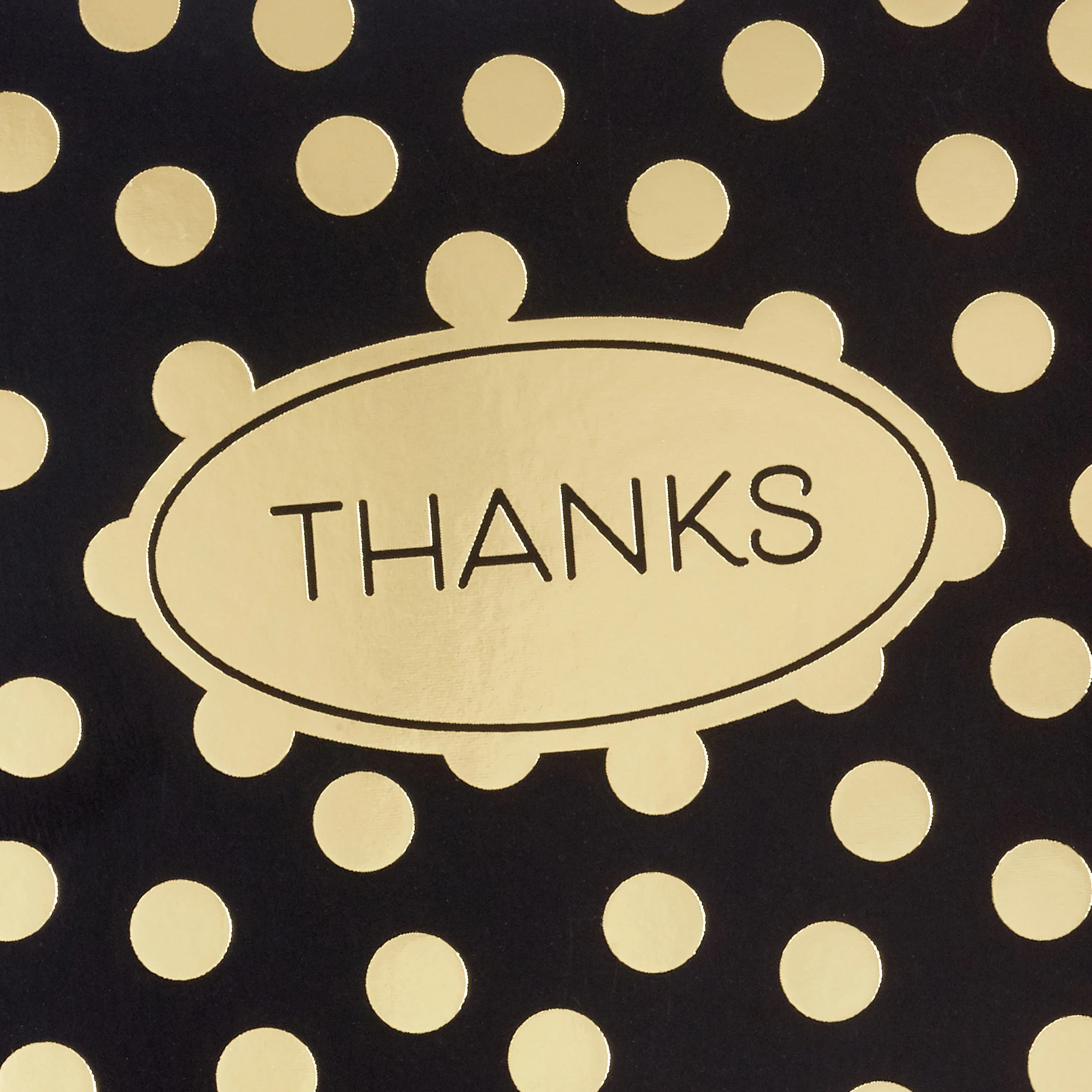 Thank You Cards Multipack - Pack of 40 in 4 Gold Foil Designs - Image 6