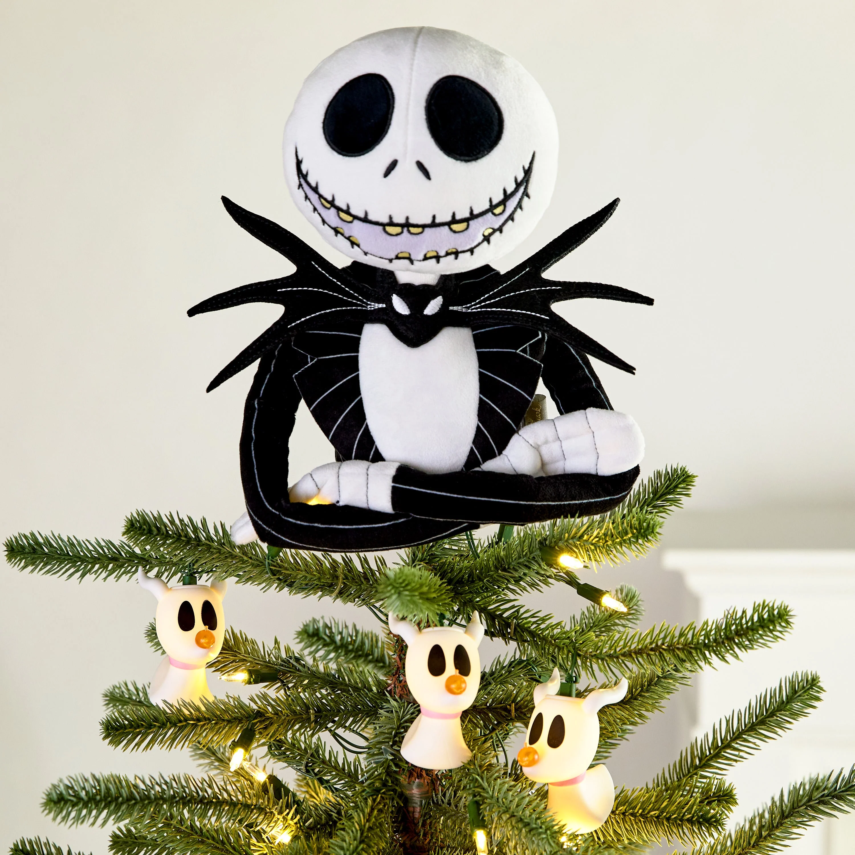 The Nightmare Before Christmas Plush Tree Topper - Jack Skellington Design - Image 5