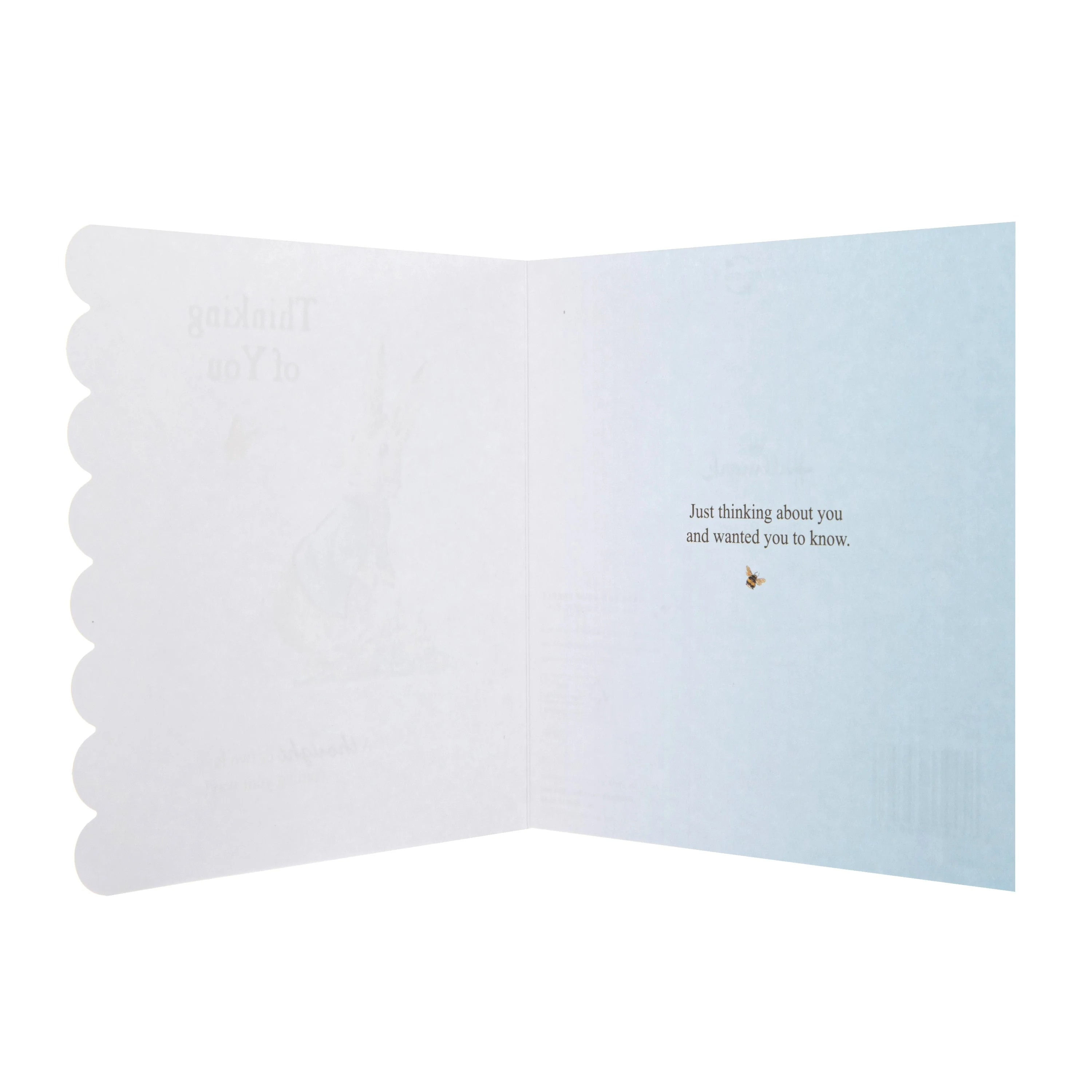 Thinking of You Card - Beatrix Potter Peter Rabbit™ Design - Image 2