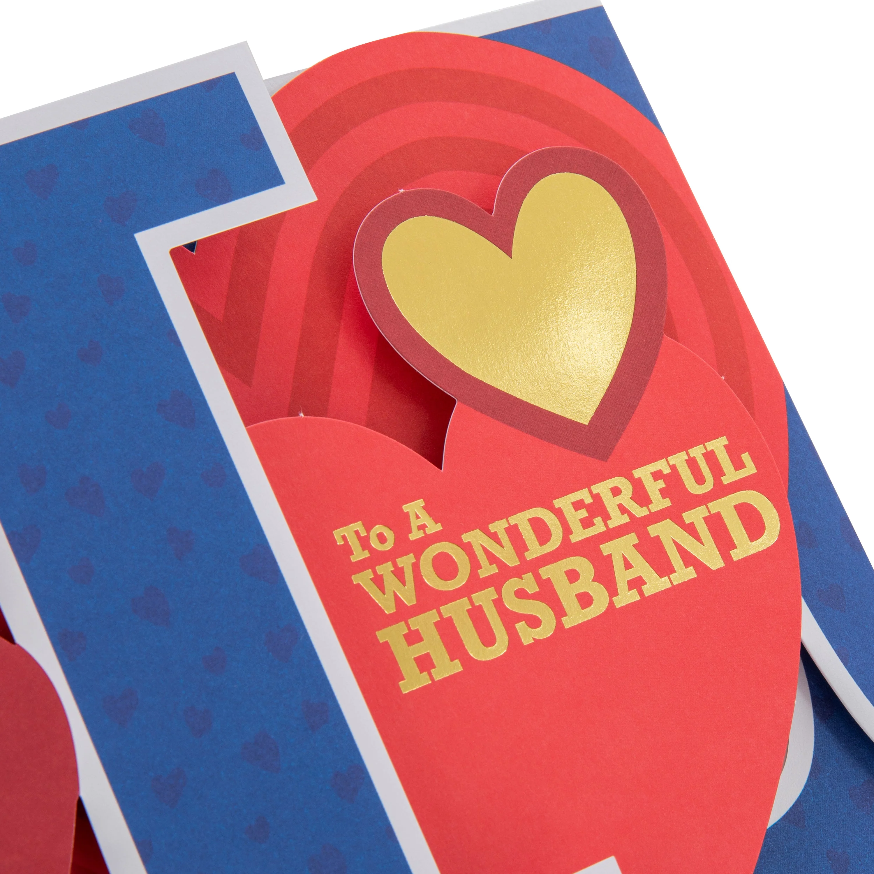 Valentine's Day Card for Husband - 3D Fold-Out Banner Design - Image 4