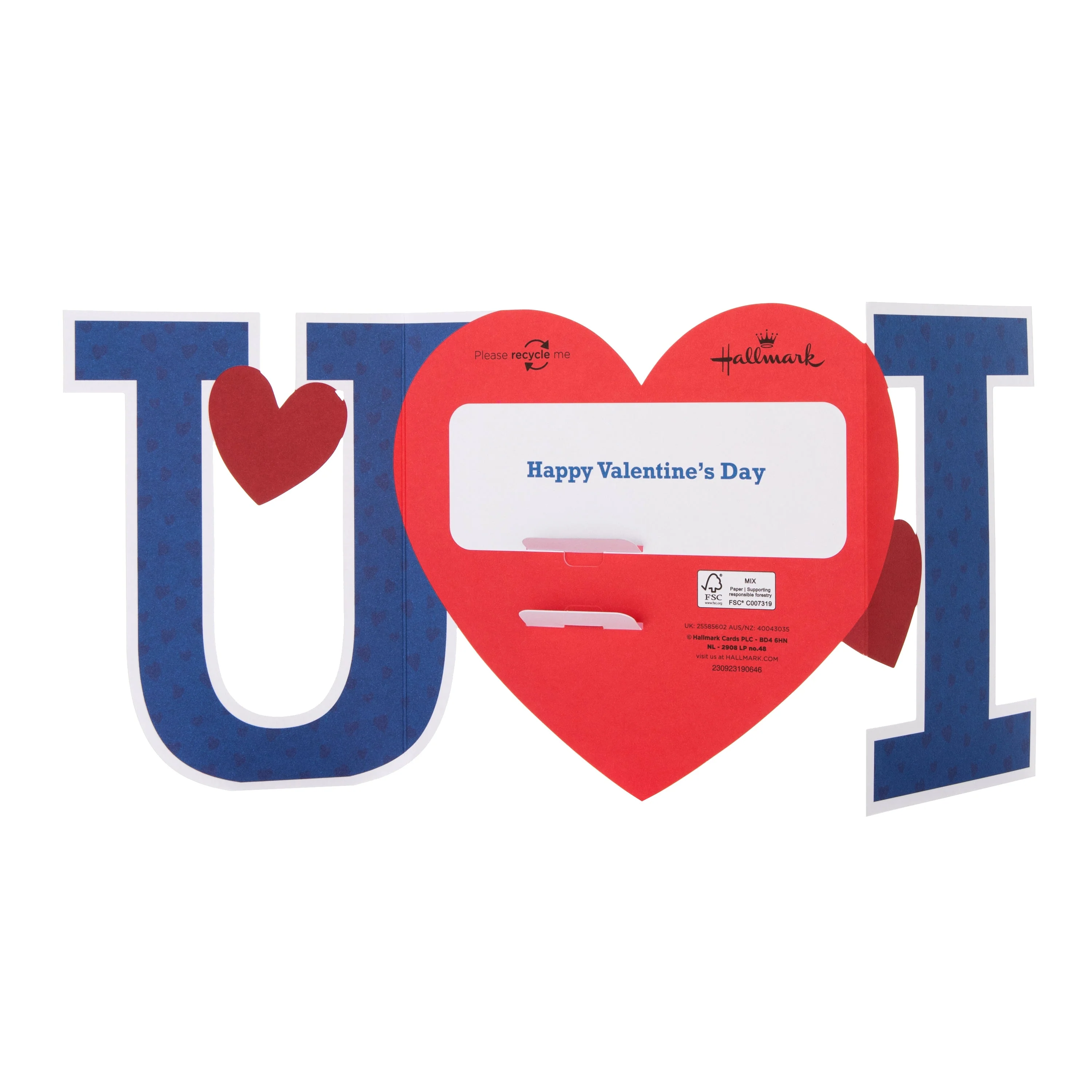 Valentine's Day Card for Husband - 3D Fold-Out Banner Design - Image 5