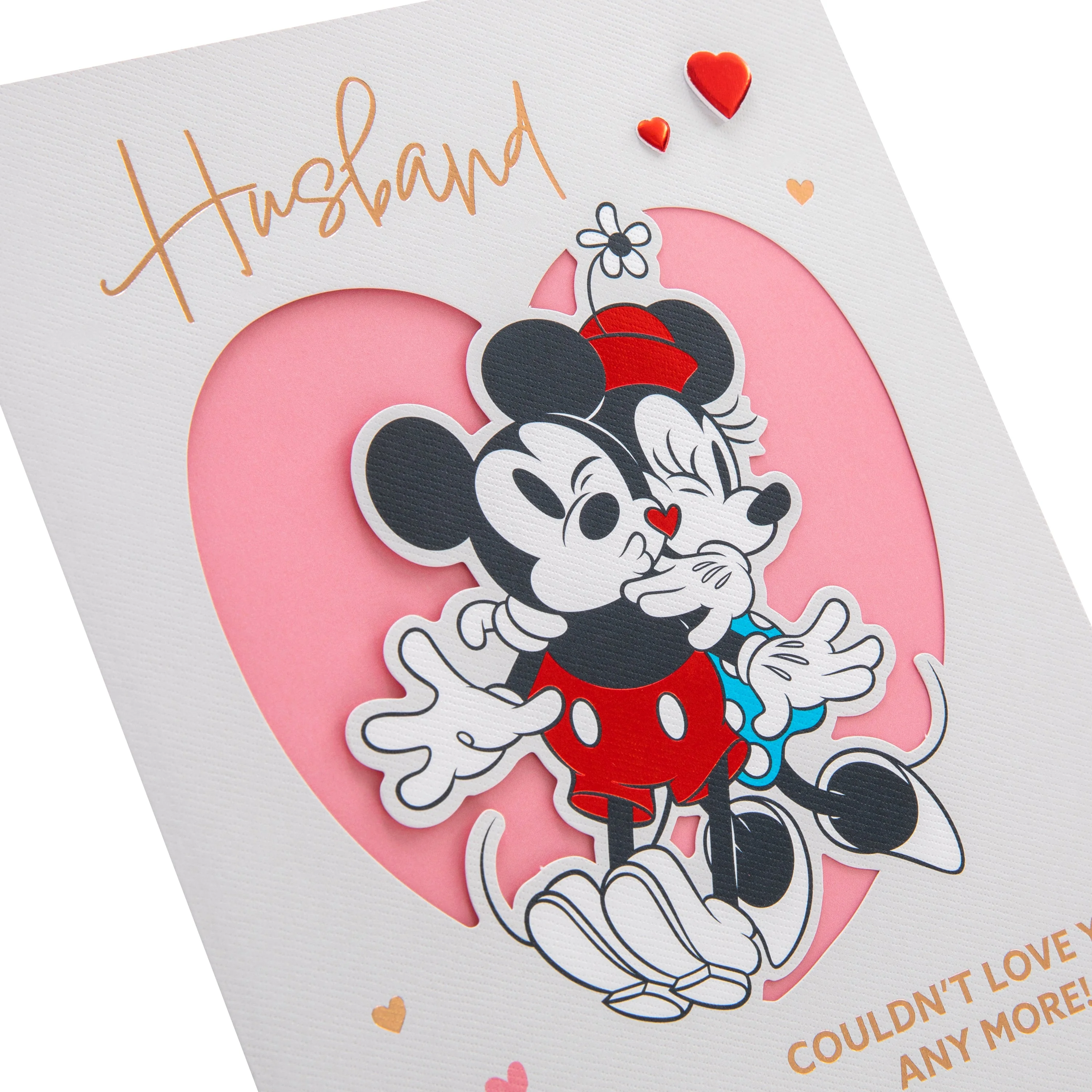 Valentine's Day Card for Husband - Disney Mickey & Minnie Mouse - Image 5
