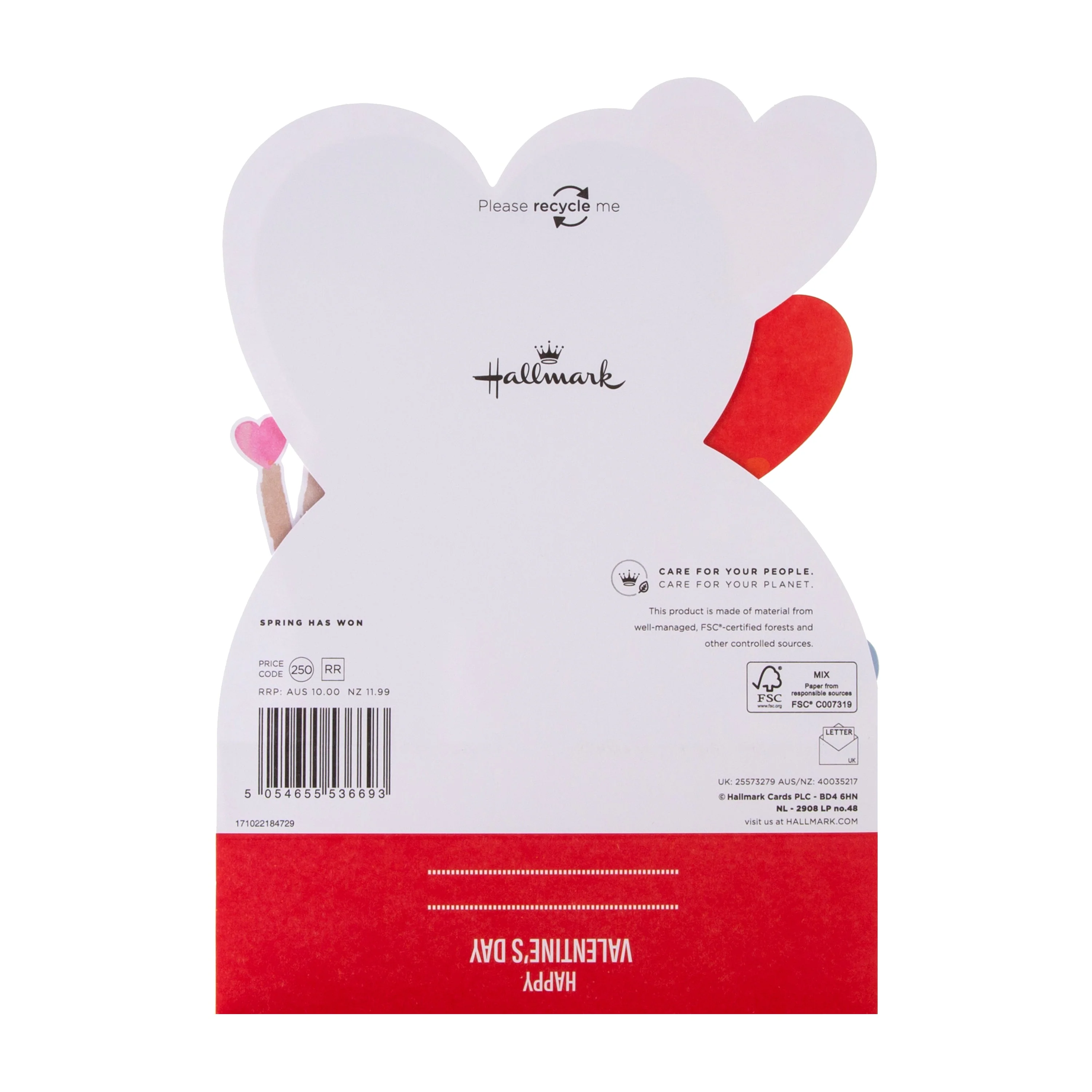 Valentine's Day Card for Husband - Pop Up 3D Bears with Balloons Design - Image 7
