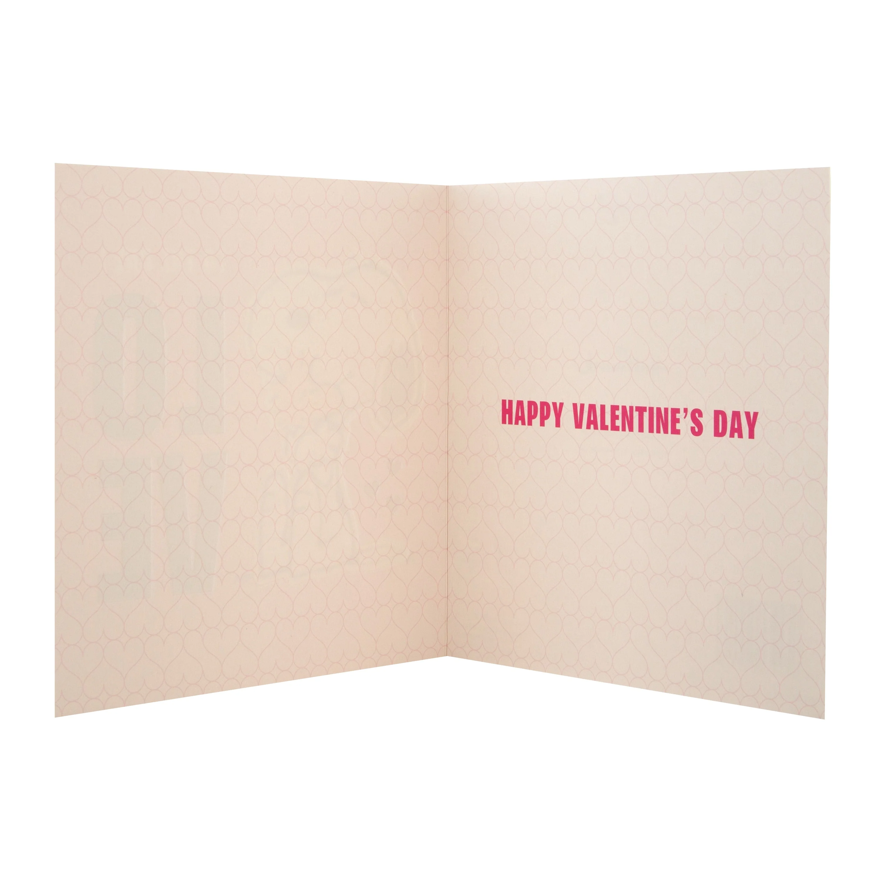 Valentine's Day Card for the One I Love - Cute PEANUTS™ Hug Design with Red Foil - Image 2