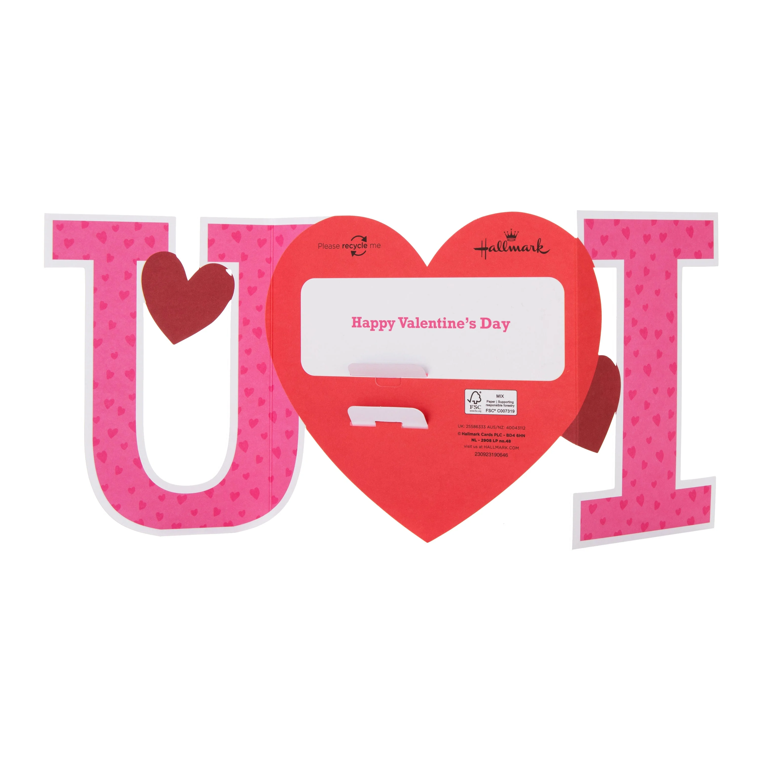 Valentine's Day Card for Wife - 3D Fold-Out Banner Design - Image 5