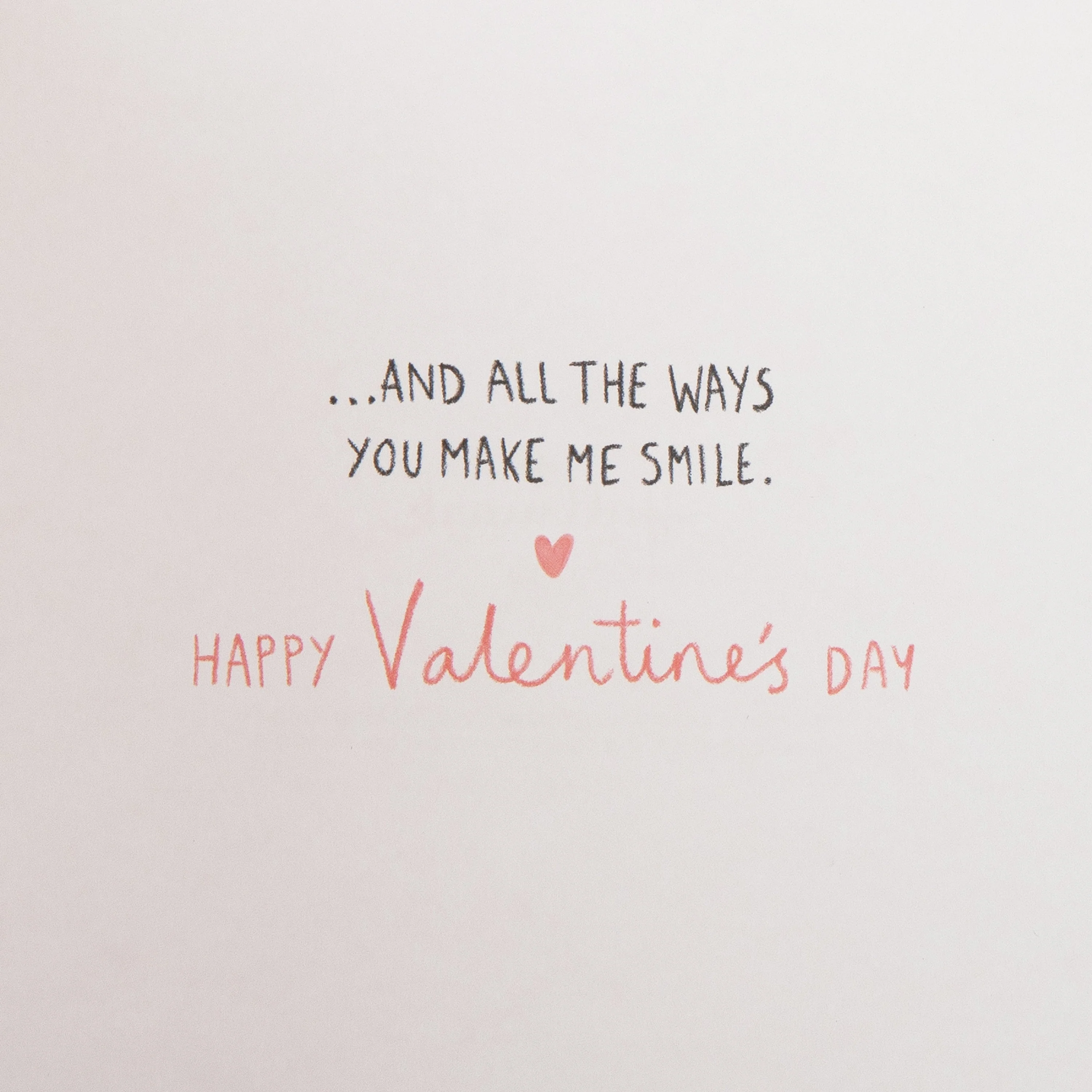 Valentine's Day Card for Wife - Cute Bear & Rabbit Design - Image 3