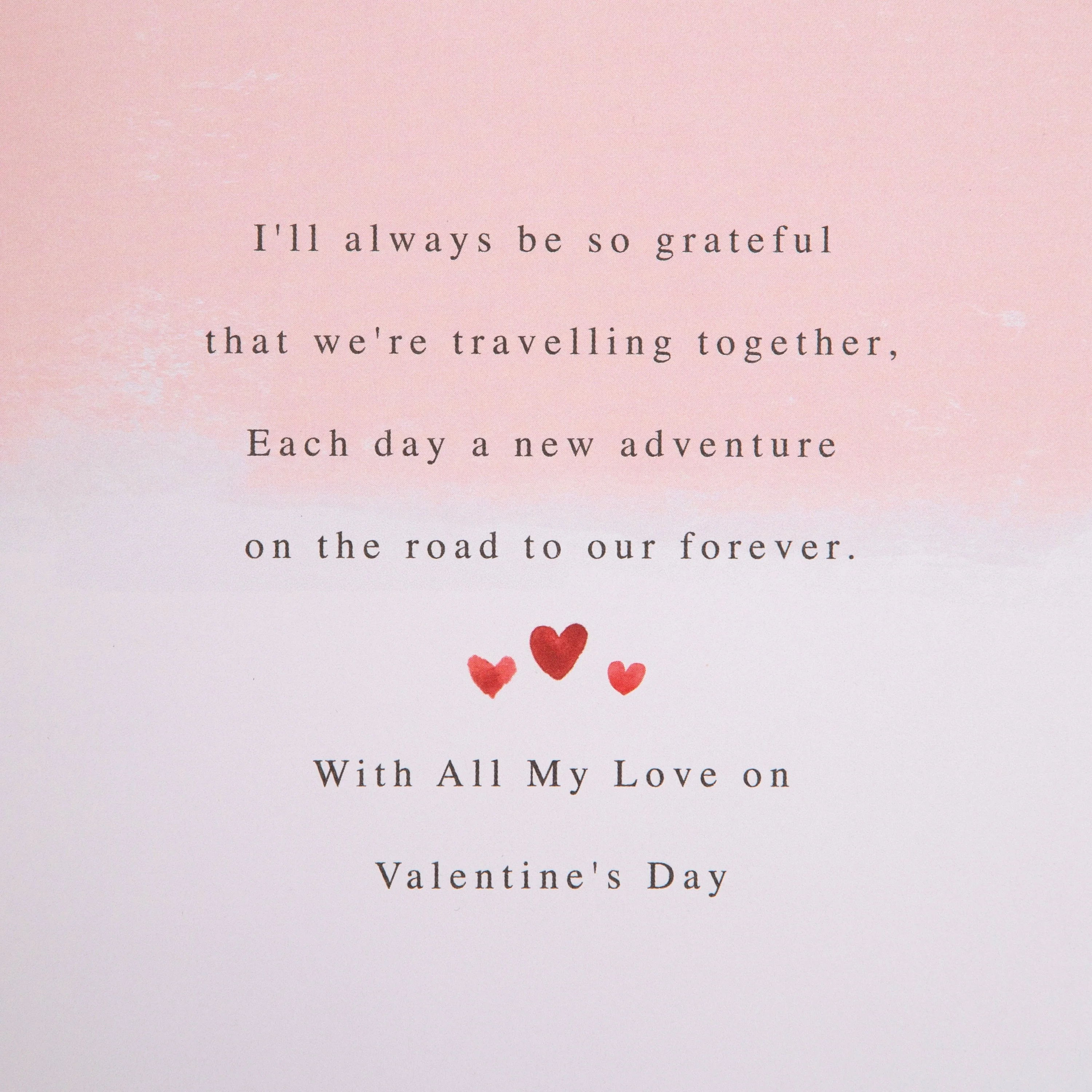 Valentine's Day Card for Wife - Traditional Heartfelt Verse Design - Image 4