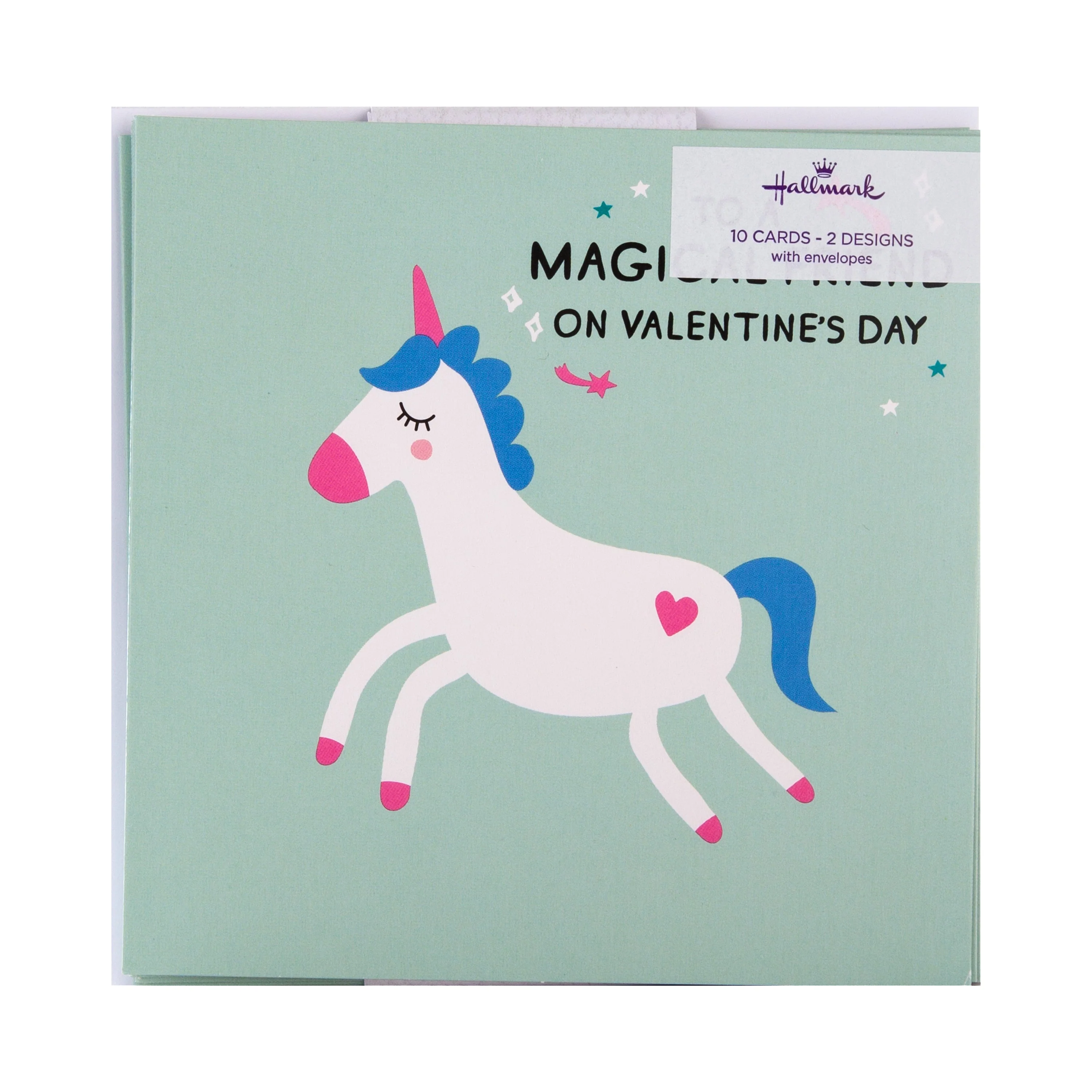 Valentine's Day Cards for Friends - Pack of 10 Cards in 2 Colourful Designs - Image 6