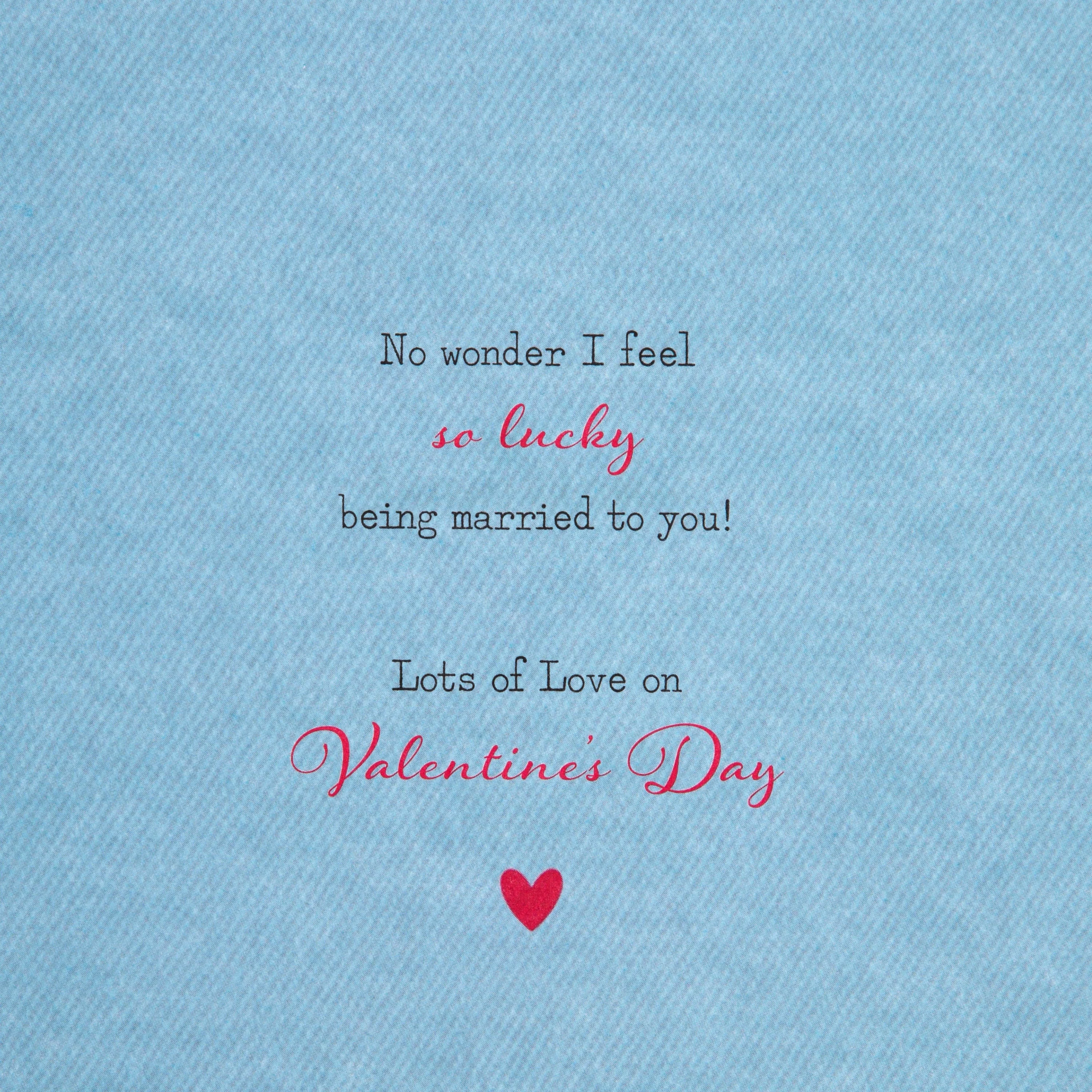 Valentine's Day for Husband - Cute Hedgehog and Heartfelt Verse Design - Image 3