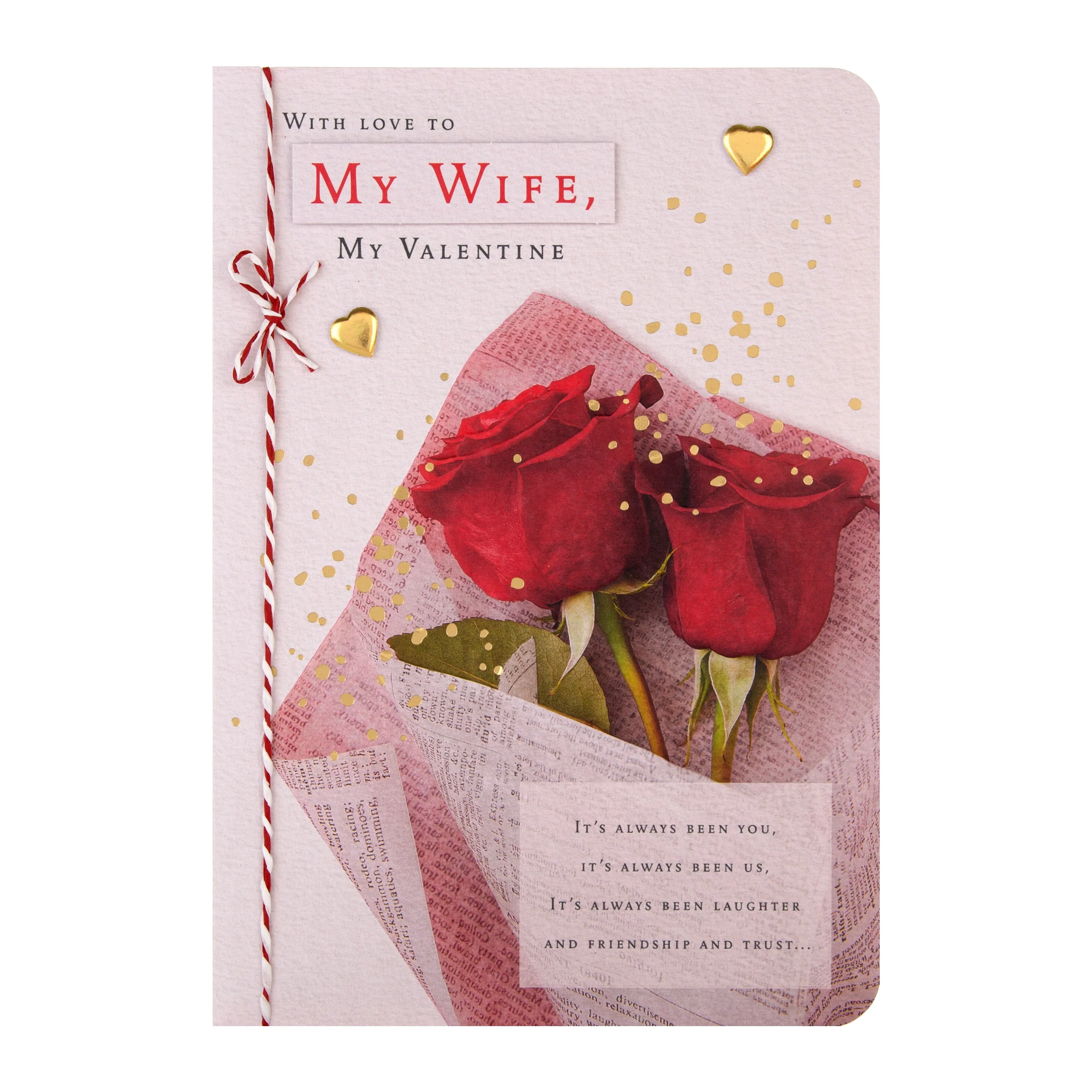 Valentine's Day for Wife - Traditional Roses Design - Image 5