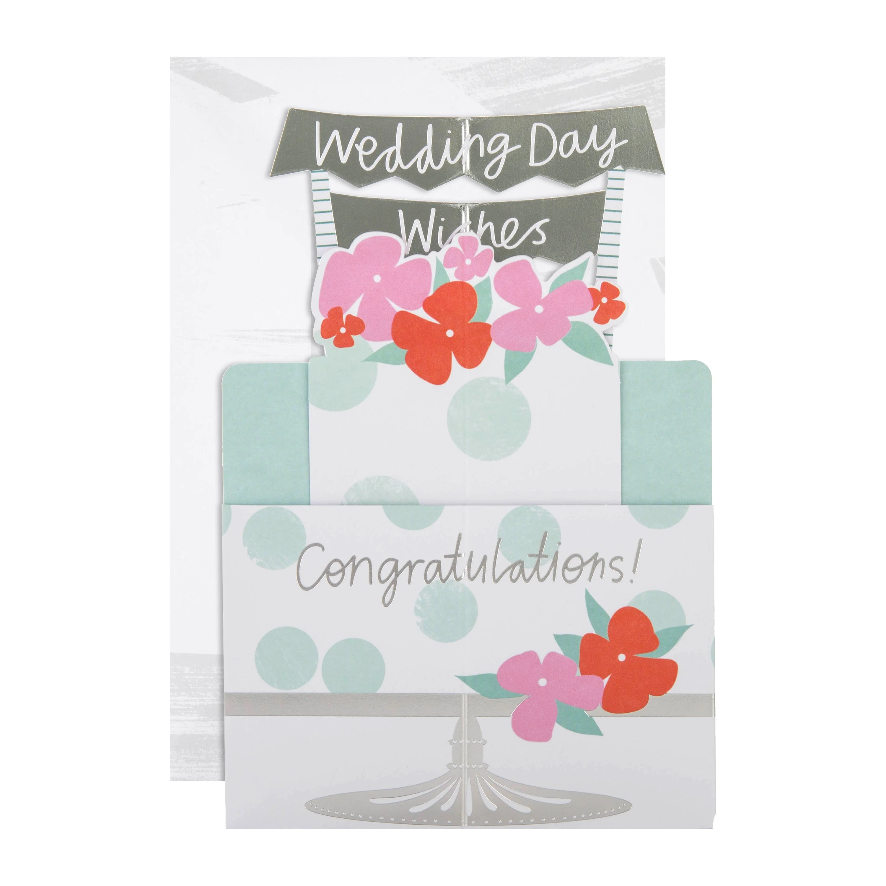 Wedding Card - 3D Pop-Up Cake Design - Image 5