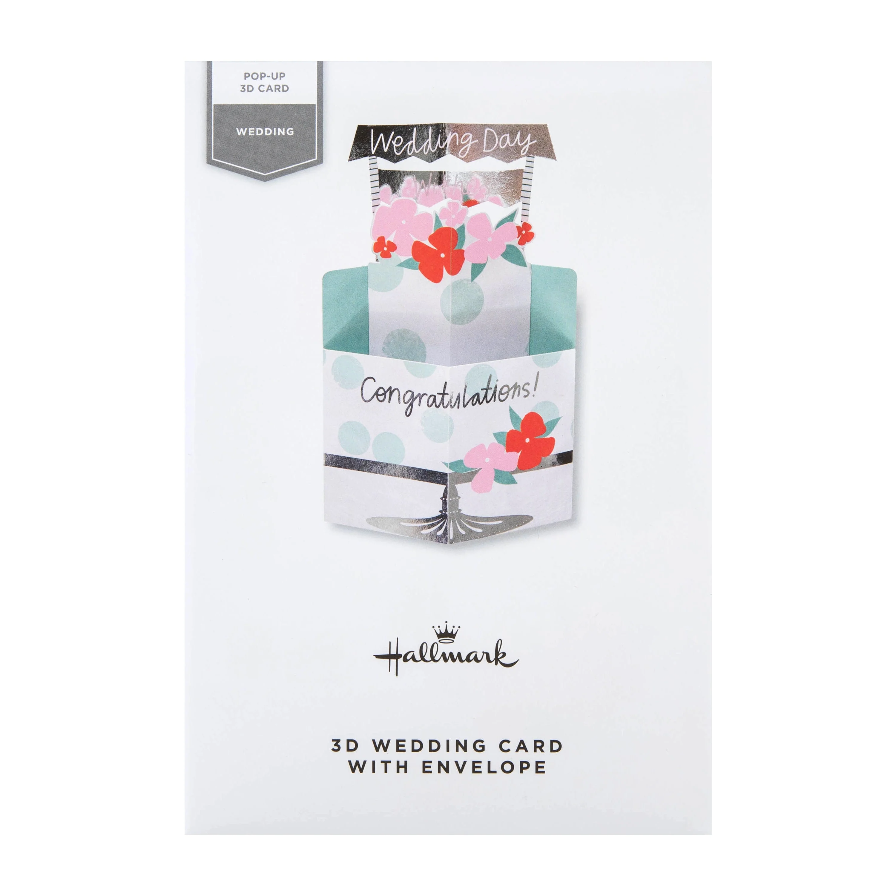 Wedding Card - 3D Pop-Up Cake Design - Image 6