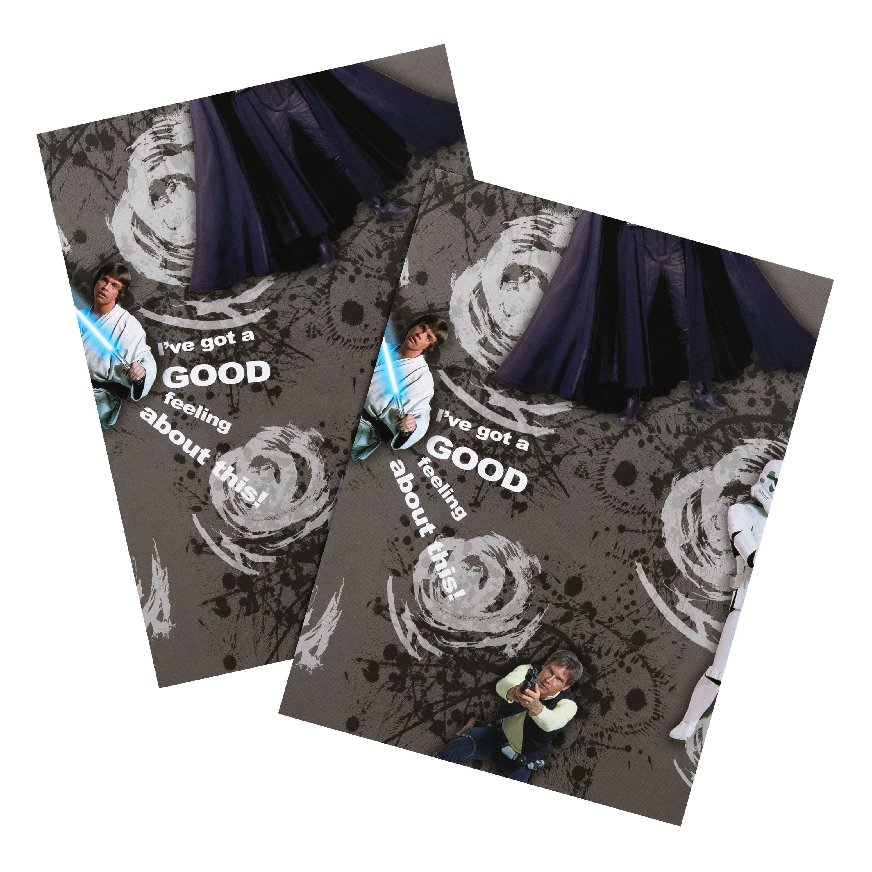 Wrapping Paper & Gift Tag Pack - 2 Sheets & 2 Tags in 1 Star Wars™ Design - Image 4